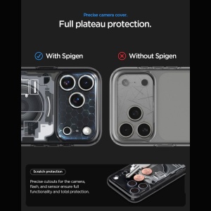 Husă iPhone 18 Pro Max - Spigen - Ultra Hybrid MagSafe - Zero One Black - Img 3