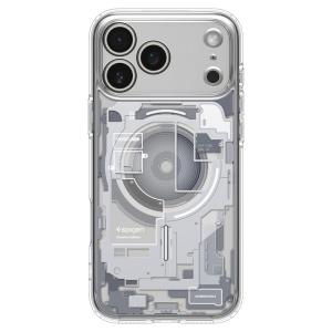 Husă iPhone 18 Pro Max - Spigen - Ultra Hybrid MagSafe - Zero One White - Img 8