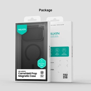 Husă iPhone 18 Pro - Nillkin CamShield Prop Magnetic - Transparent Black - Img 6