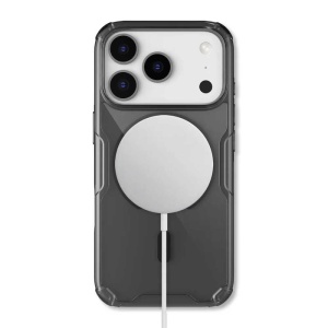 Husă iPhone 18 Pro Nillkin Nature TPU Pro MagSafe Transparent Black - Img 5