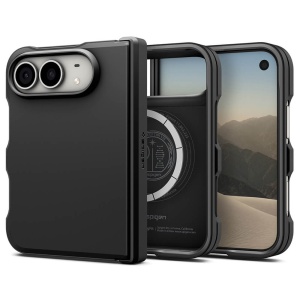 Husa iPhone Duo Spigen Tough Armor Pro MagSafe Negru - Smart