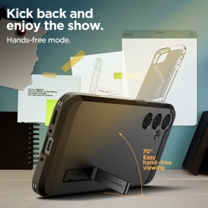 Husa Samsung Galaxy A35 Spigen Tough Armor Neagra - Img 6