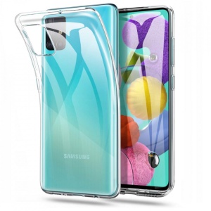 Husa Samsung Galaxy A51-Tech-Protect Flexair -Crystal - Img 1