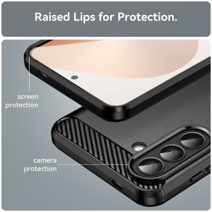 Husa Samsung Galaxy A57 5G Carbon Series-Black - Img 5