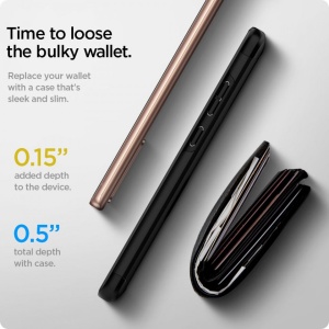 Husa Samsung Galaxy Note 20 -Spigen Slim Armor CS Neagra - Img 6