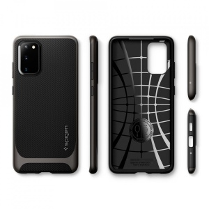 Husa Samsung Galaxy S20 Plus- Spigen Neo Hybrid - Gunmetal - Img 7