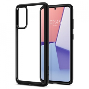 Husa Samsung Galaxy S20 - Spigen Ultra Hybrid-Negru Mat - Img 1