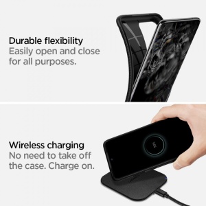Husa Samsung Galaxy S20 Ultra - Spigen Rugged Armor -Neagra - Img 8