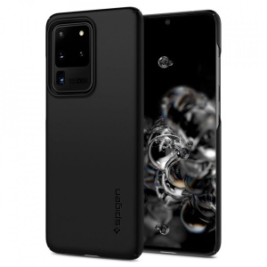 Husa Samsung Galaxy S20 Ultra- Spigen Thin Fit -Black - Img 1