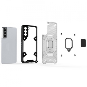Husa Samsung Galaxy S21 FE - Honeycomb Armor- Albastra - Img 2