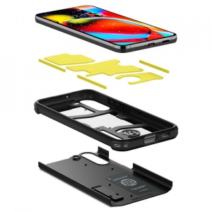 Husa Samsung Galaxy S22 Plus -Spigen Tough Armor -Black - Img 4