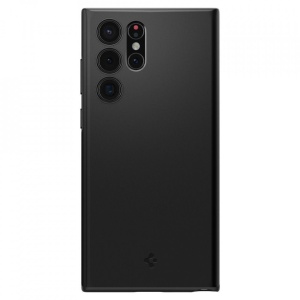 Husa Samsung Galaxy S22 Ultra - Spigen Thin Fit -Black - Img 2