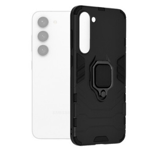 Husa Samsung Galaxy S23 Plus Silicone Shield Techsuit Neagra - Img 1