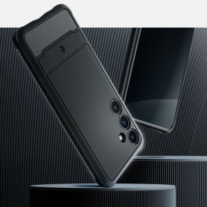 Husa Samsung Galaxy S24 Plus - Spigen Rugged Armor -Neagra - Img 3