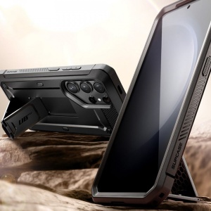 Husa Samsung Galaxy S24 Ultra Supcase Unicorn Beetle Pro Neagra - set - Img 3