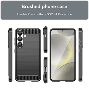 Husa Samsung Galaxy S26 Plus Carbon Series neagra - Img 2