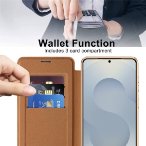 Husa Samsung Galaxy S26 Plus SmartMag Book Case Maro - Img 5