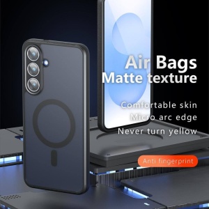 Husa Samsung Galaxy S26 PureFrost MagSafe Frosted Black - Img 2