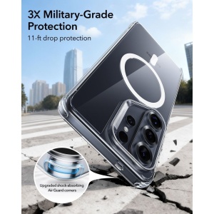 Husa Samsung Galaxy S26 Ultra Classic Hybrid HaloLock cu MagSafe de la ESR transparenta - Img 5