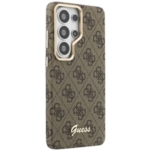Husa Samsung Galaxy S26 Ultra Guess 4G Script MagSafe Maro - Img 2