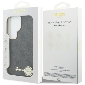 Husa Samsung Galaxy S26 Ultra Guess 4G Script MagSafe Neagra - Img 5