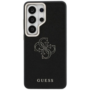 Husa Samsung Galaxy S26 Ultra Guess Grained Big 4G Metal Logo Neagra - Img 3