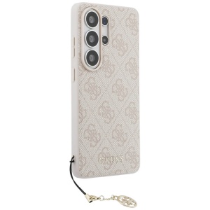 Husa Samsung Galaxy S26 Ultra Guess Hardcase 4G Classic Logo Charm Roz - Img 3