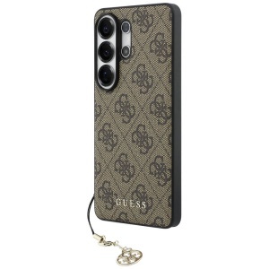 Husa Samsung Galaxy S26 Ultra Guess Hardcase 4G Classic Logo Charm Maro