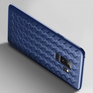 Husa Samsung Galaxy S9 Plus-Baseus BV Weaving Case -Albastra - Img 5