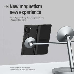 Husa Samsung Galaxy Z Fold 6 Nillkin Super Frosted Shield Magnetic Neagra - Img 6