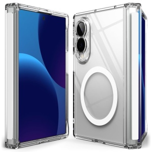 Husă Samsung Galaxy Z Fold 8 - Ringke - Fusion Flap Magnetic - Clear - Img 9