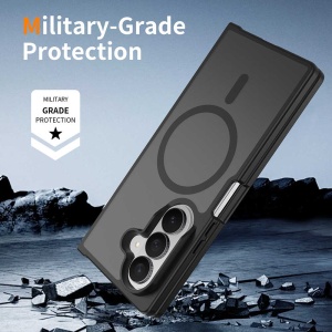 Husa Samsung Galaxy Z Fold 8 Ultra Purefrost Magsafe Frosted Black - Img 3