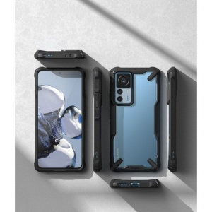 Husa Xiaomi 12T / 12T Pro - Ringke Fusion X-Black - Img 3