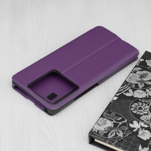 Husa Xiaomi 13T / 13T Pro -Eco Leather View Case Mov - Img 5