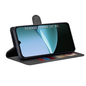 Husa Xiaomi Redmi 15C Diary Book Techsuit Neagra - Img 4