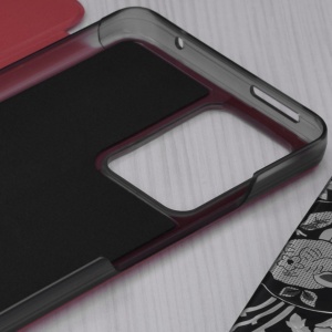 Husa Xiaomi Redmi Note 12 / Poco X5 -Eco Leather View Case rosie - Img 3