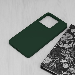 Husa Xiaomi Redmi Note 13 Pro Soft Edge Silicone verde inchis - Img 3