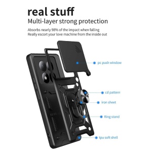 Husa Xiaomi Redmi Note 15 Pro 5G CamShield Case Neagra Techsuit - Img 6