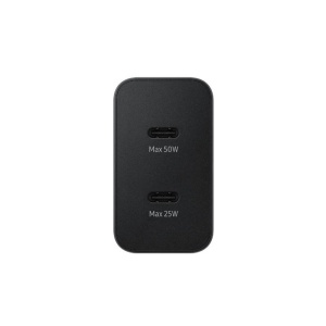 Încărcător Samsung 50W EP-T5020XBE, 2x USB-C, cablu Type-C inclus, negru - Img 3