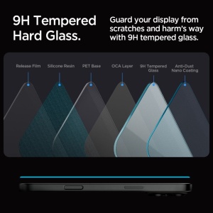 Sticla securizata iPhone 17 Pro Max / iPhone 16 Pro Max Spigen Glass.tR EZ-FIT ( pachet 2 buc) - Img 7