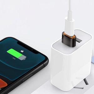 Adaptor OTG Tip C la USB 3.0, 10A Techsuit A7, negru - Img 6