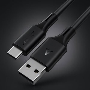Cablu de Date Acefast C17-04 USB – Type-C, Încărcare Rapidă 3A, Silicon Flexibil, 1.2 m, Negru - Img 7