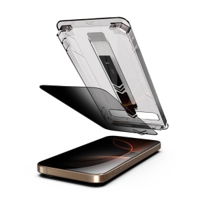 Folie sticla securizata privacy TitanGlass FullCover iPhone 17 Pro X 2 buc - Img 2
