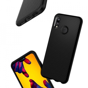 Husa Huawei P20 Lite -Spigen Liquid Air- Negru mat - Img 7