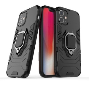 Husa Iphone 12 Mini- Ring Armor Case Black - Img 1