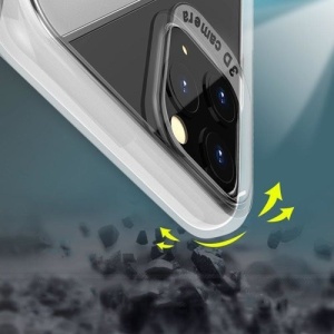 Husa Iphone 12 PRO/Iphone 12 - S case - Neagra - Img 4