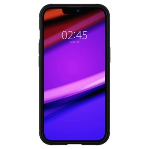 Husa iPhone 13 - Spigen Rugged Armor -Neagra - Img 4