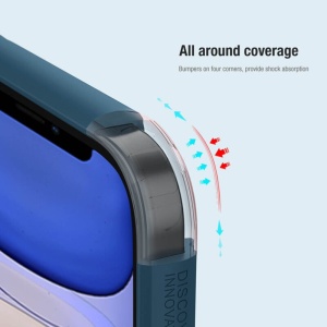 Husa iPhone 14 Plus-Nillkin Super Frosted Shield Case Neagra - Img 5