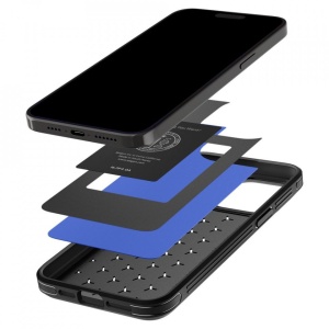 Husa iPhone 15 Pro Max Spigen Cryo Armor Blue - Img 6