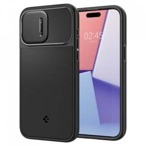 husa de la Spigen cu protectie de camere pentru iphone 15 Pro Max